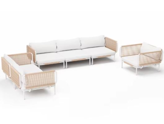 Outdoor Furniture Rope Weaven Aluminum Frame