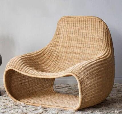 Single Sofa Chair Wicker or Rattan Chair for Outdoor Patio Use