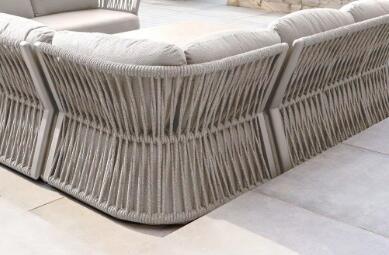 Hot Sale 6-Piece Outdoor Furniture Set with and CE Certification for Gardens Courtyards and Villas in Guangdong Province