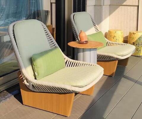 Solid Teak Frame Hot Sale Excellent Outdoor Sofa Set Garden Furniture