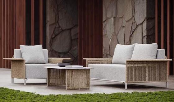 Patio Luxury Outside Furniture Outdoor Sofa Set Aluminium