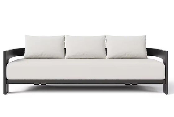 Aluminum Modern Outdoor Patio Furniture Set 4 Piece Garden Sofa Waterproof Cushions All Weather