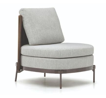 Steel outdoor Sofa Metal Rope Outdoor Sofa Luxury Villa All Weather Patio Outdoor Furniture Set Resort Garden Sofa