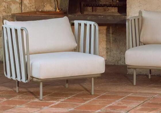 Aluminum frame Rope Furniture outdoor sofa set Patio Sofa Set