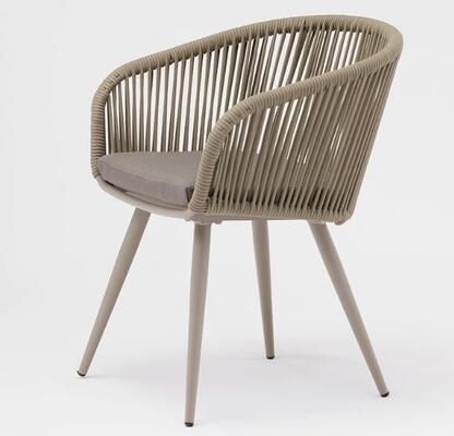 Patio table 6pcs Chairs Table And Rope Chair